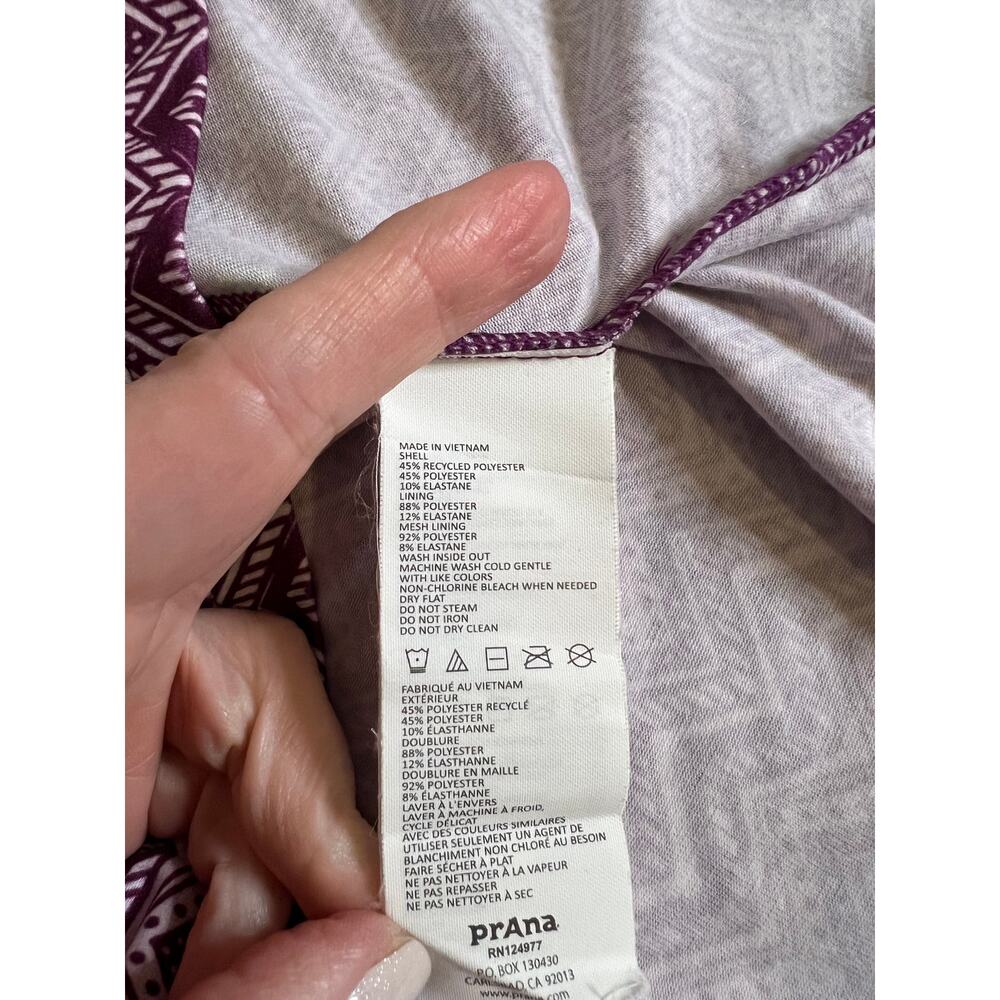 prAna Quinn Racerback Shelf Bra Dress Size Medium (B110367) - Picture 7 of 8